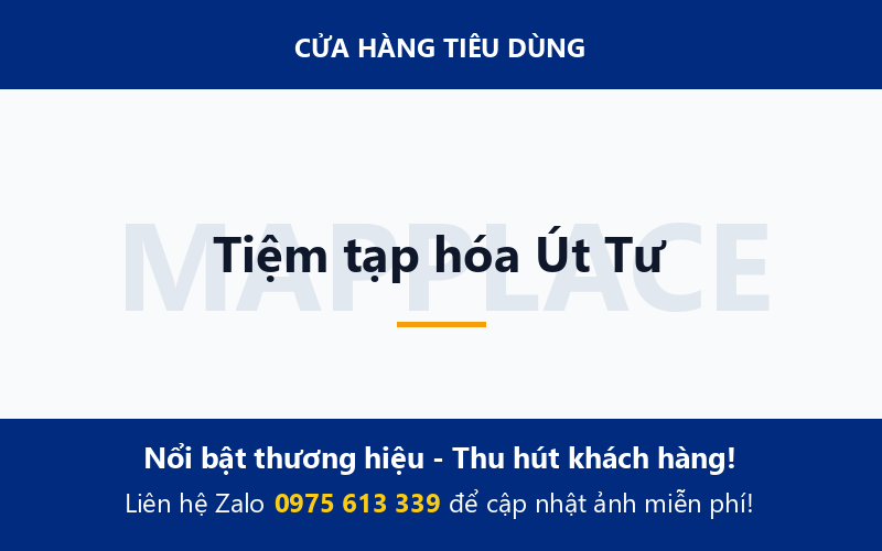 Tiệm tạp hóa Út Tư