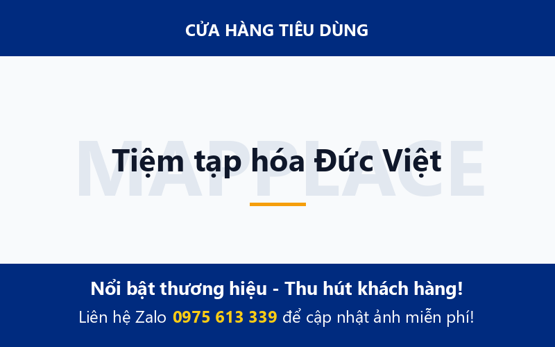 Tiệm tạp hóa Đức Việt
