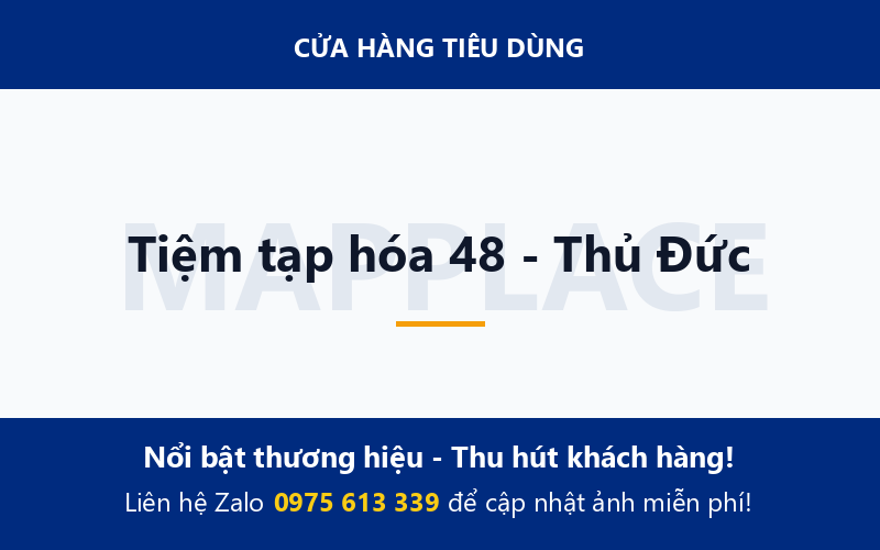 Tiệm tạp hóa 48 - Thủ Đức
