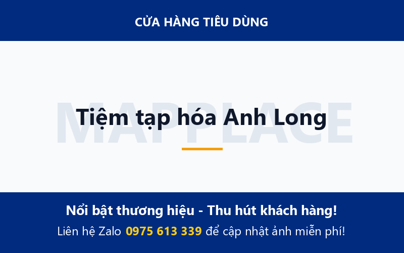 Tiệm tạp hóa Anh Long