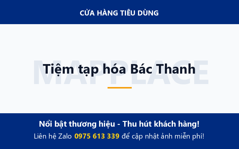 Tiệm tạp hóa Bác Thanh