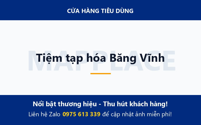 Tiệm tạp hóa Băng Vĩnh