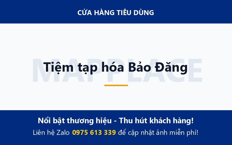Tiệm tạp hóa Bảo Đăng