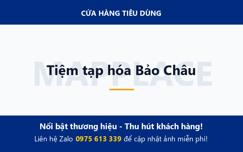 Tiệm tạp hóa Bảo Châu
