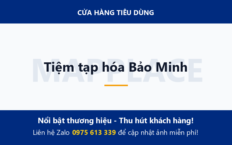 Tiệm tạp hóa Bảo Minh