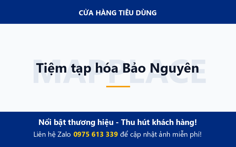 Tiệm tạp hóa Bảo Nguyên
