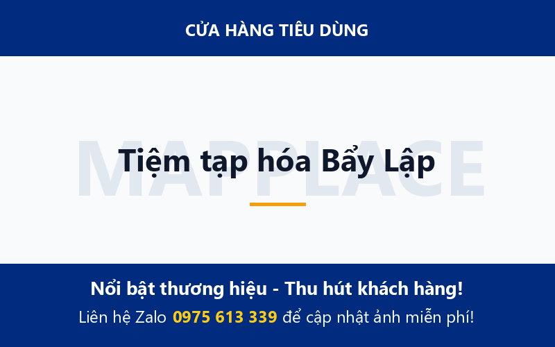 Tiệm tạp hóa Bẩy Lập
