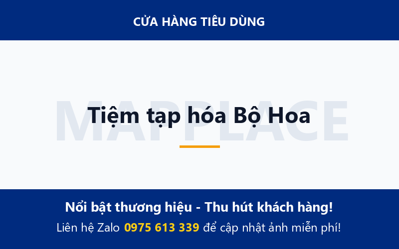Tiệm tạp hóa Bộ Hoa