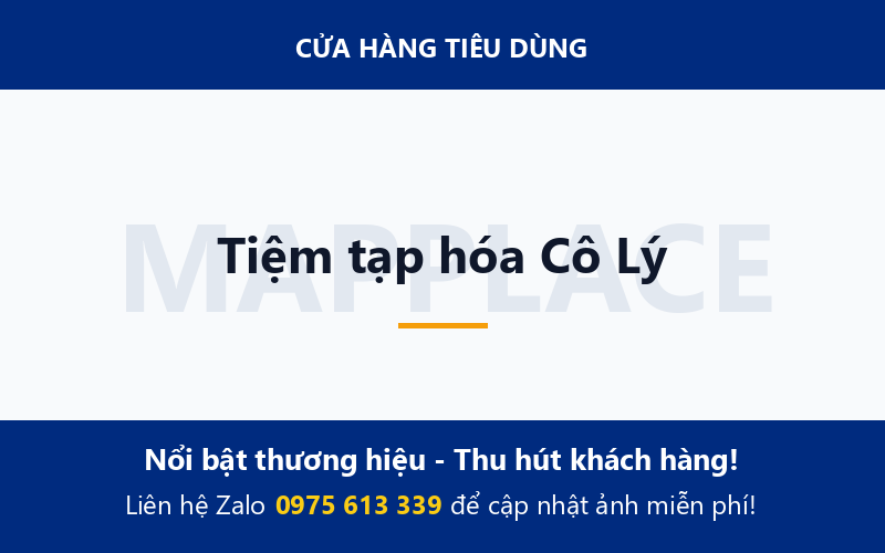 Tiệm tạp hóa Cô Lý