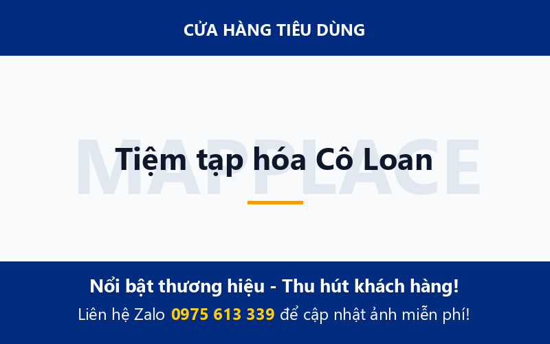 Tiệm tạp hóa Cô Loan