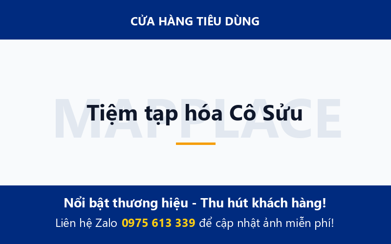 Tiệm tạp hóa Cô Sửu