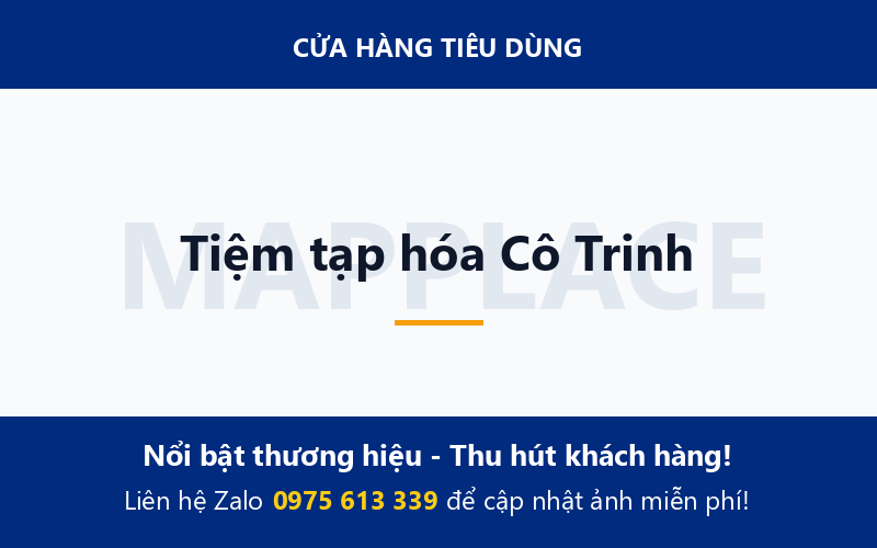 Tiệm tạp hóa Cô Trinh