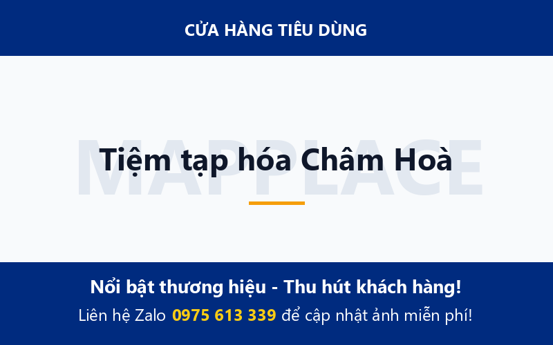 Tiệm tạp hóa Châm Hoà