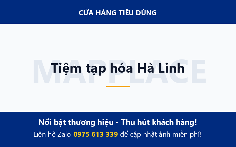 Tiệm tạp hóa Hà Linh