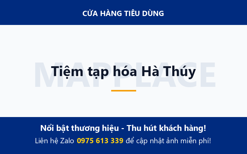 Tiệm tạp hóa Hà Thúy