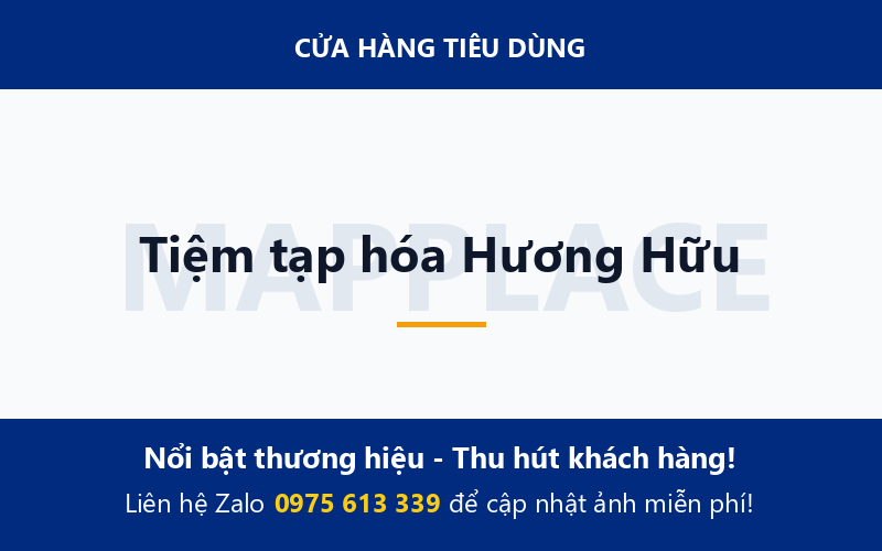 Tiệm tạp hóa Hương Hữu