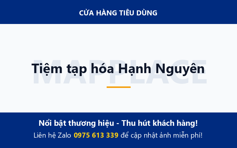 Tiệm tạp hóa Hạnh Nguyên