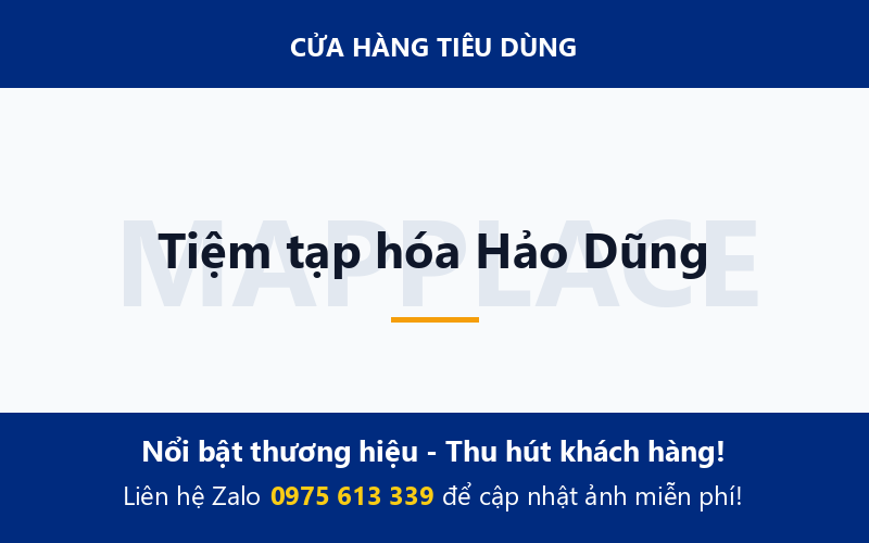 Tiệm tạp hóa Hảo Dũng