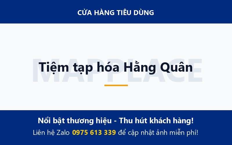 Tiệm tạp hóa Hằng Quân