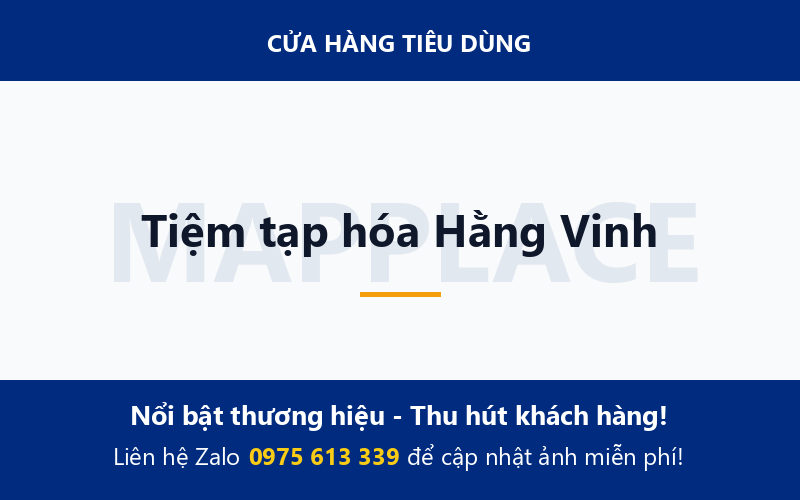 Tiệm tạp hóa Hằng Vinh