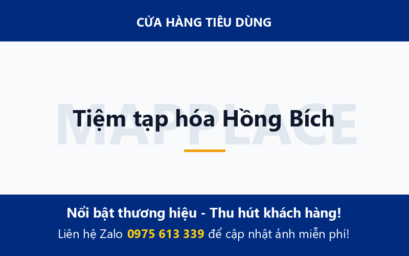 Tiệm tạp hóa Hồng Bích