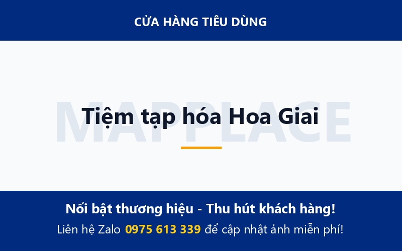 Tiệm tạp hóa Hoa Giai