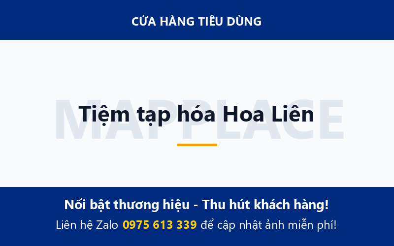 Tiệm tạp hóa Hoa Liên