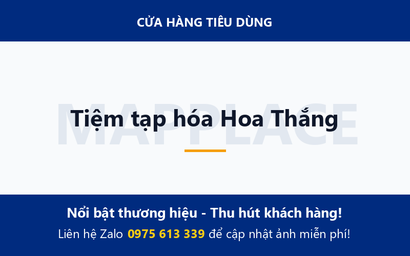 Tiệm tạp hóa Hoa Thắng