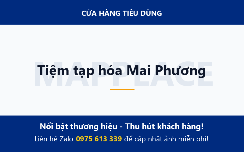 Tiệm tạp hóa Mai Phương