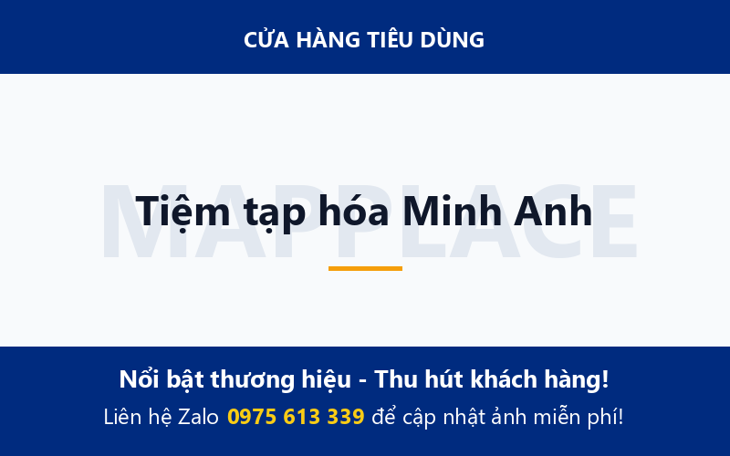 Tiệm tạp hóa Minh Anh
