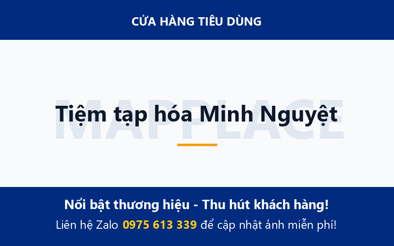 Tiệm tạp hóa Minh Nguyệt