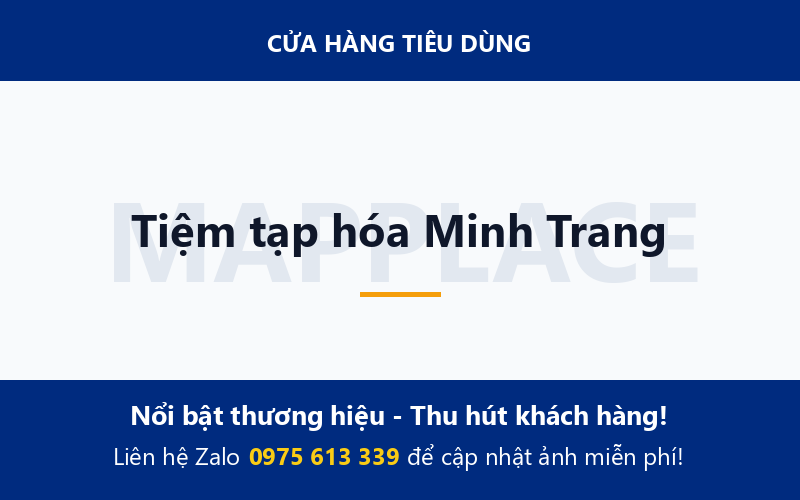 Tiệm tạp hóa Minh Trang