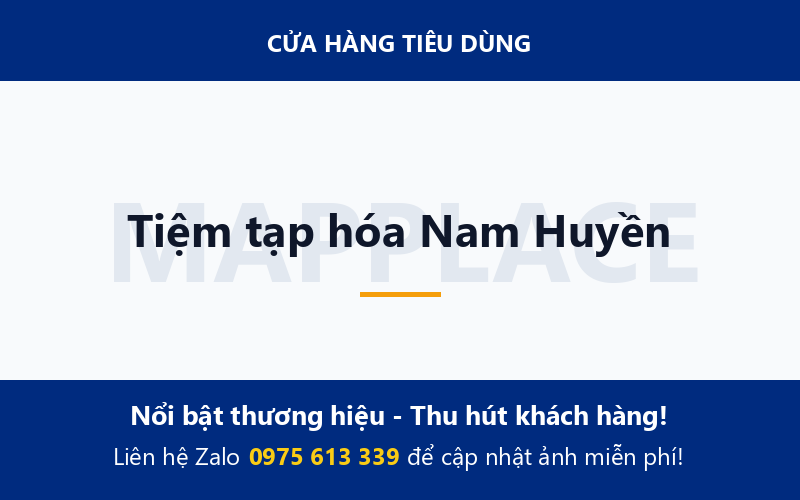 Tiệm tạp hóa Nam Huyền