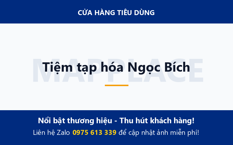 Tiệm tạp hóa Ngọc Bích