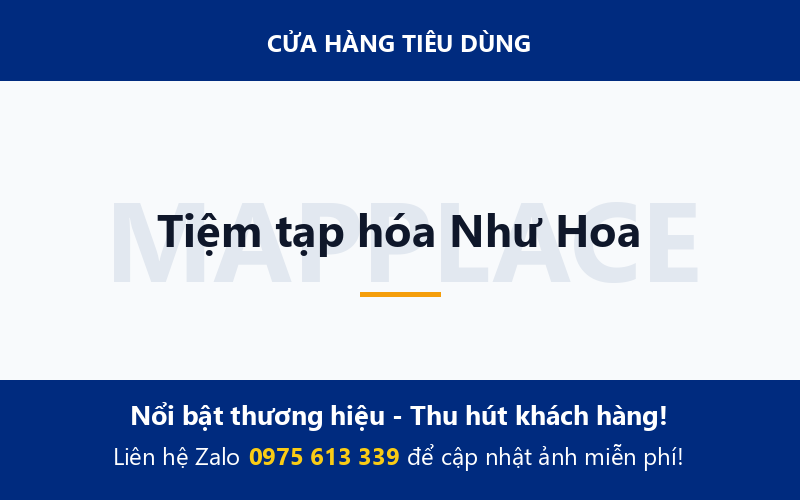 Tiệm tạp hóa Như Hoa