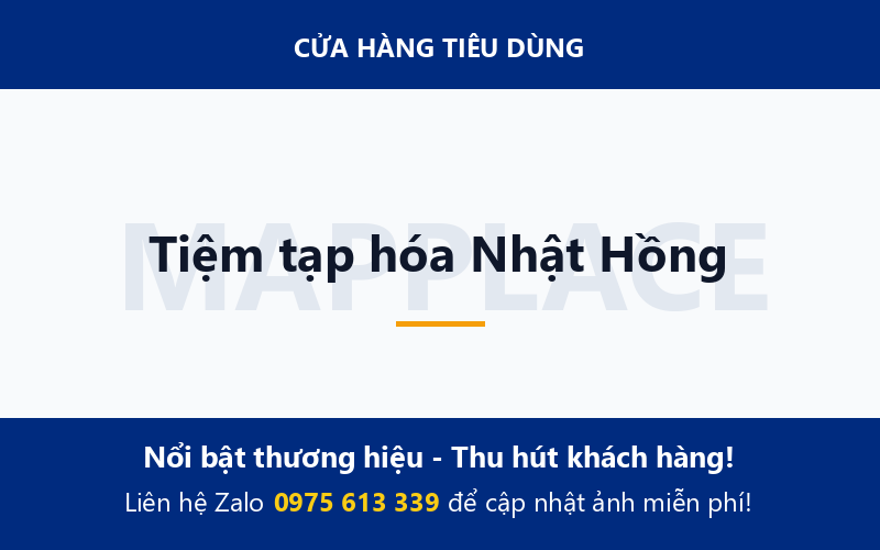 Tiệm tạp hóa Nhật Hồng