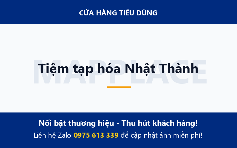 Tiệm tạp hóa Nhật Thành