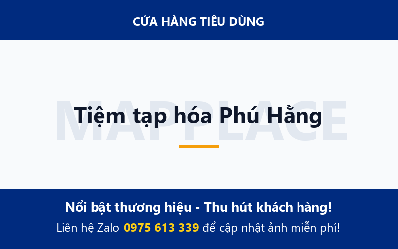 Tiệm tạp hóa Phú Hằng