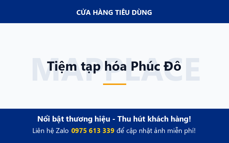 Tiệm tạp hóa Phúc Đô