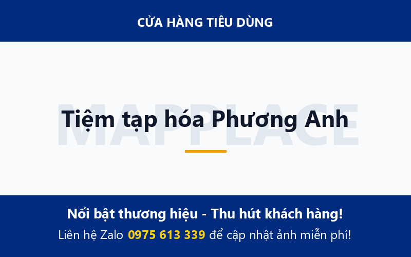 Tiệm tạp hóa Phương Anh
