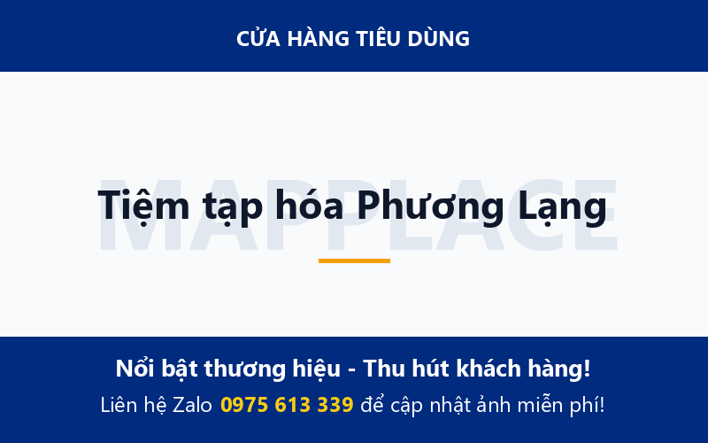 Tiệm tạp hóa Phương Lạng