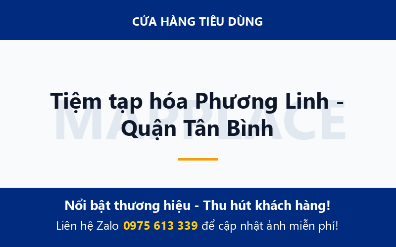 Tiệm tạp hóa Phương Linh - Quận Tân Bình