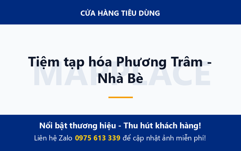 Tiệm tạp hóa Phương Trâm - Nhà Bè