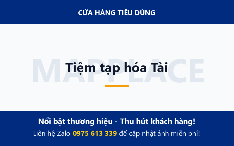 Tiệm tạp hóa Tài