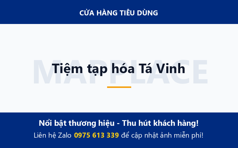 Tiệm tạp hóa Tá Vinh