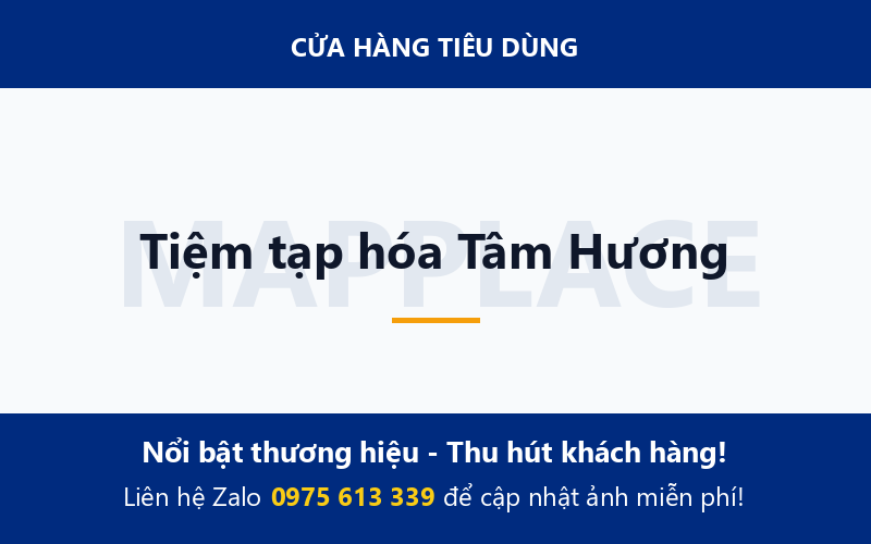 Tiệm tạp hóa Tâm Hương