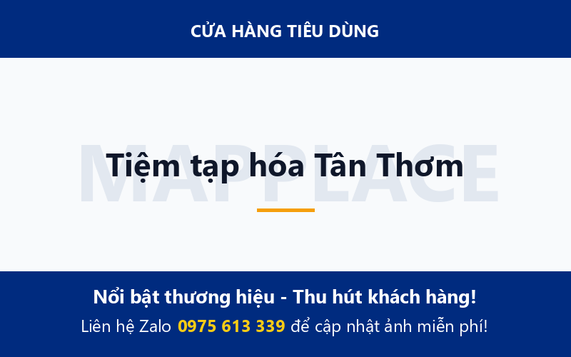 Tiệm tạp hóa Tân Thơm