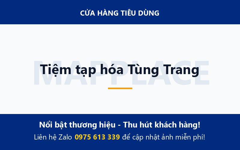 Tiệm tạp hóa Tùng Trang