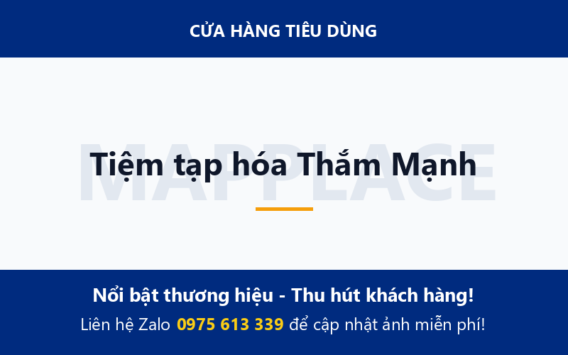 Tiệm tạp hóa Thắm Mạnh