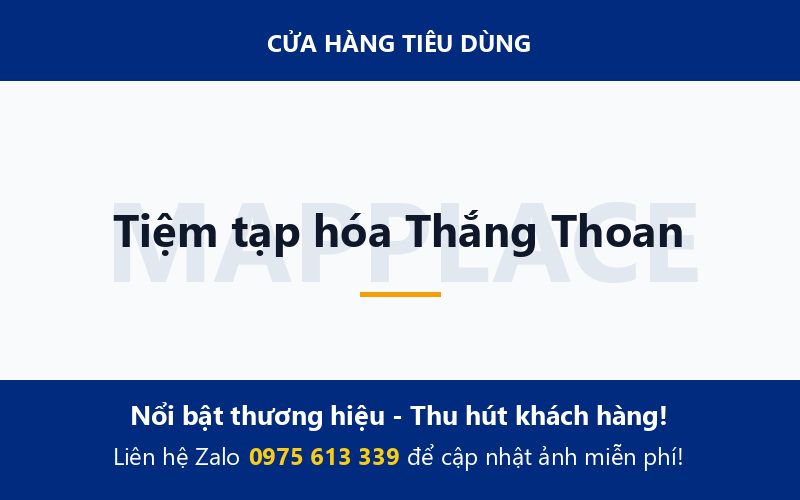 Tiệm tạp hóa Thắng Thoan